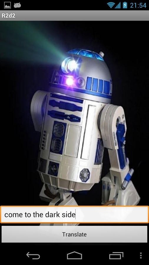 Star Wars R2D2 translator截图3