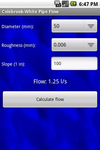 Drainage Calculator截图1