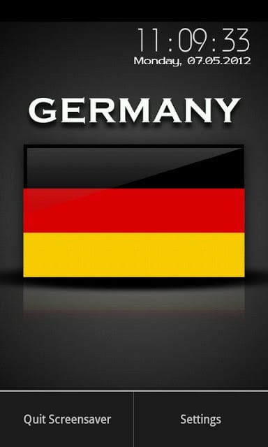 Germany - Flag Screensaver截图3