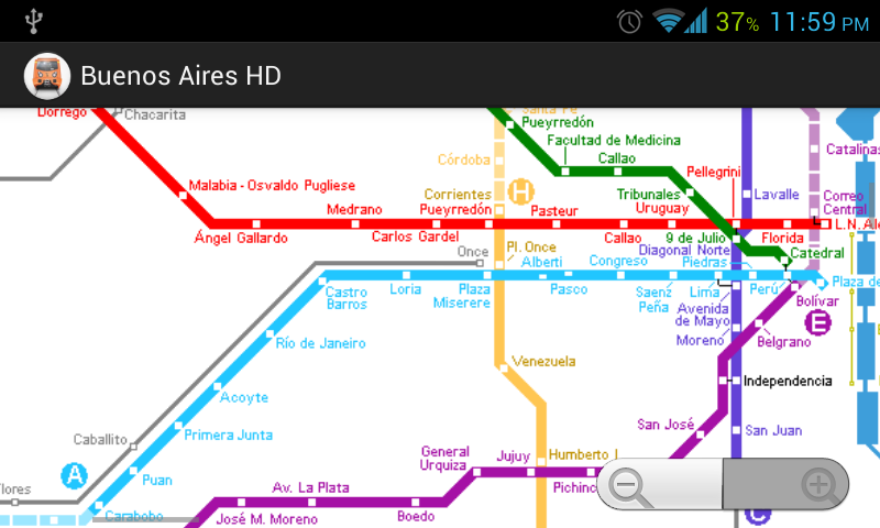 Argentina Buenos Aires Subway截图3