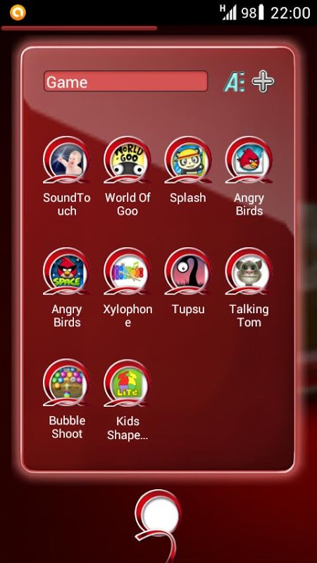 Next Launcher Theme RedLi截图2