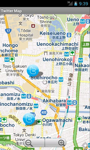 Twitter Map截图3