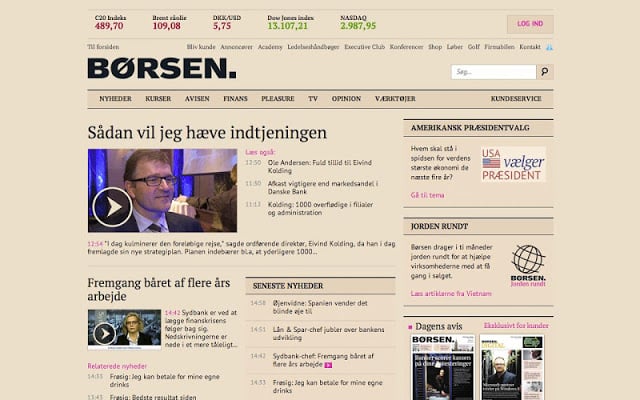 B&oslash;rsen mobil截图3