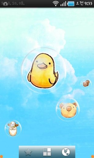 (FREE)Bubble Friends ADW Them截图3