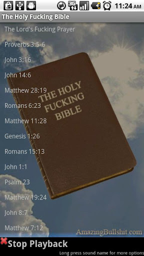 The Holy Fucking Bible - FREE截图1