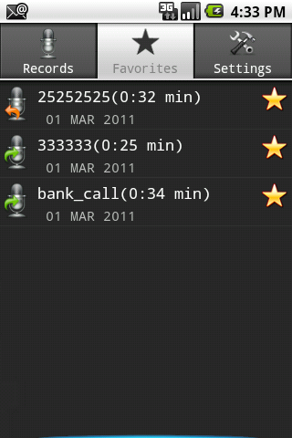 Call Recorder Full Free截图2