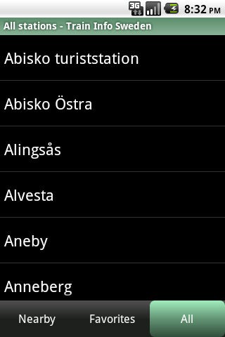 Train Info Sweden截图2