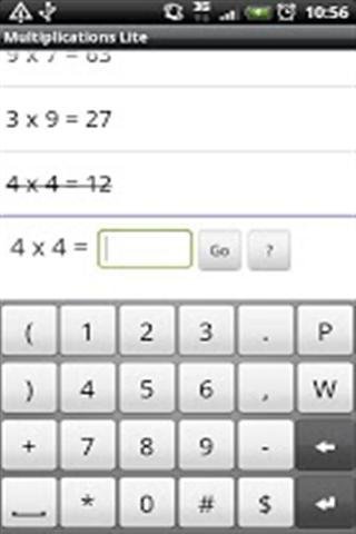 乘法表 Multiplications Lite截图3