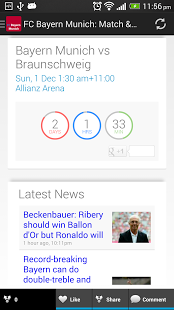 Bayern Munich: Widget &amp; News截图1