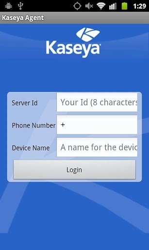 Kaseya Agent (for Wifi Tablets截图4