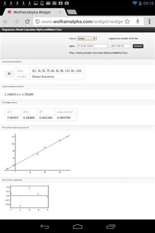 回归计算器 Regression Calculator截图3