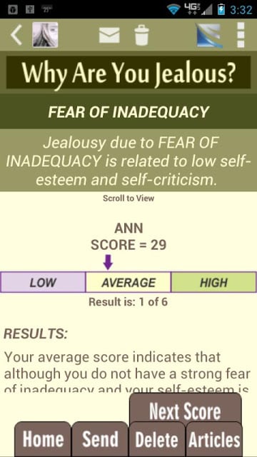 Jealousy Test &amp; CBT Self-Help截图5