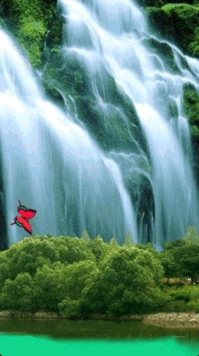 Waterfall Live Wallpaper 3D截图7