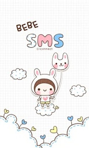 BeBe Rabbit SMS Theme截图5