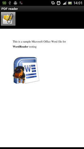 WordReader read MS Word files截图11