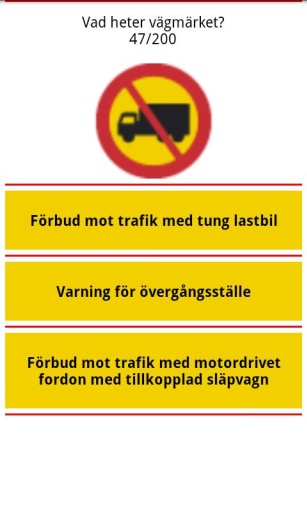 Svenska V&auml;gm&auml;rken Quiz截图3