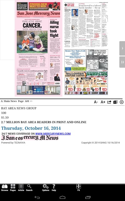 The Mercury News e-Edition截图5