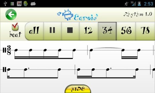 Earoid-Rhythm (ear training)截图3