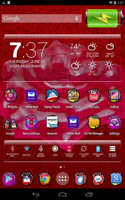 LC Rose Theme Apex/Go/Nova截图2