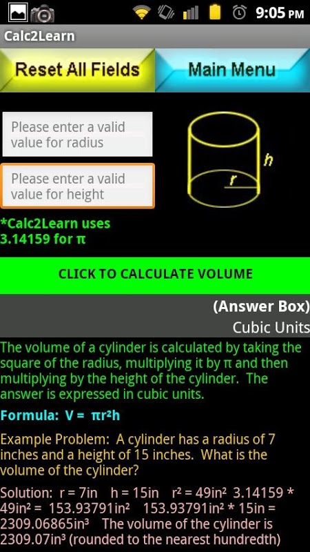 Calc2Learn (Free Edition)截图1