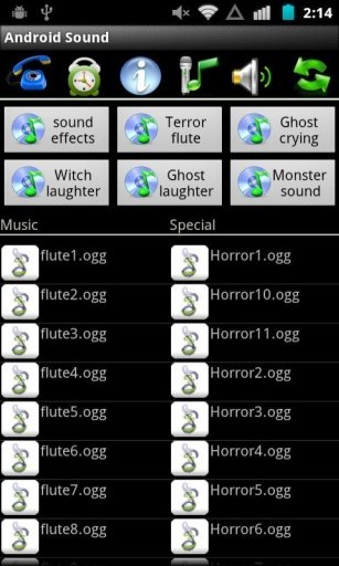 Android Sound Rington截图3