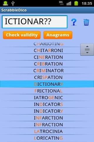 Scrabble Dico &amp; Anagrammes截图4