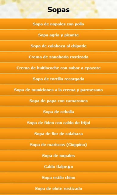 Recetas de Comidas截图4