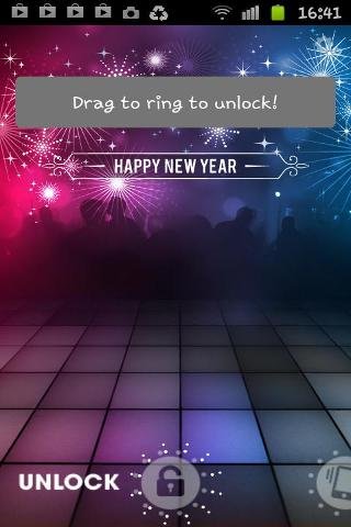 Happy New Year Locker Theme截图2