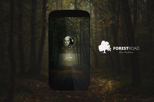 Forest Road Theme for KLWP截图2