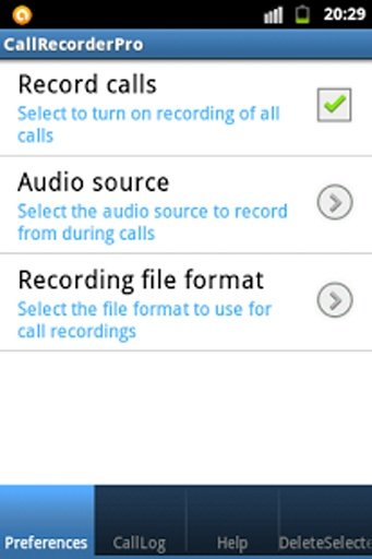 Call Recorder For Jelly Bean截图5