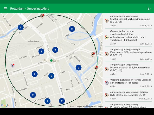 Rotterdam - OmgevingsAlert截图5