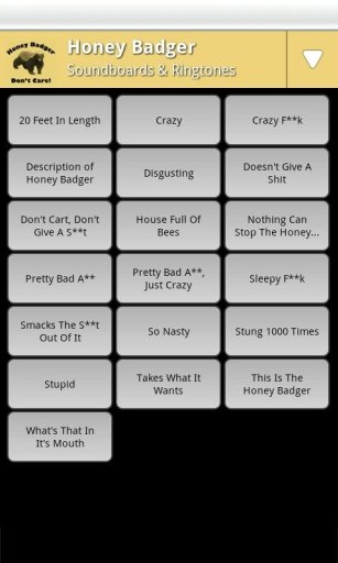 Honey Badger Soundboard截图4
