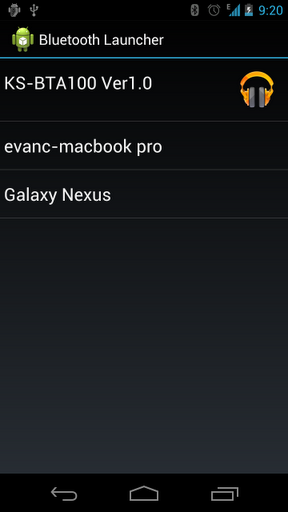 Bluetooth Launcher截图2