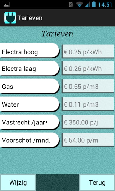 Meterstanden en verbruik截图9