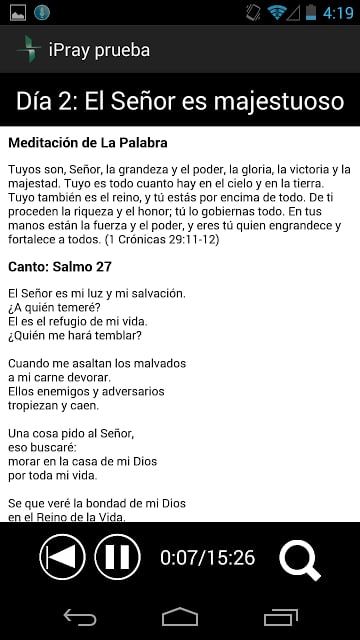 iPray en Espa&ntilde;ol (Prueba)截图1