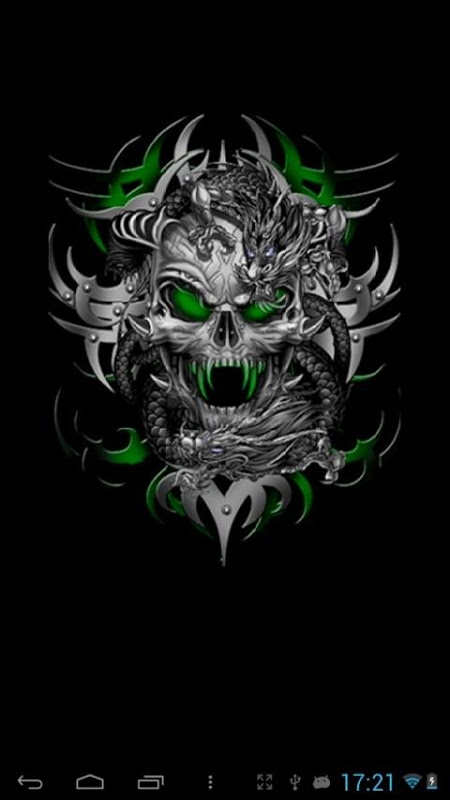 Skull live wallpapers截图4