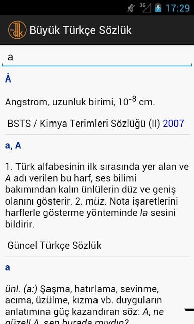 TDK B&uuml;y&uuml;k T&uuml;rk&ccedil;e S&ouml;zl&uuml;k截图2