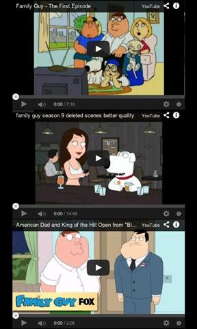 家庭盖伊影片的 Family Guy Videos截图1