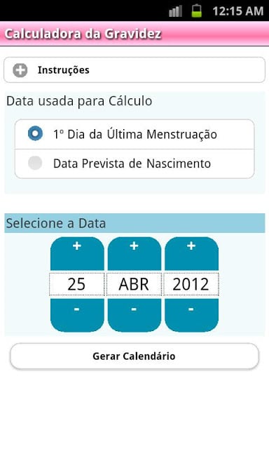 Calculadora Gravidez (PTv7D)截图3