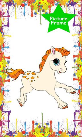 小马儿童着色 My Pony Kids Coloring截图2