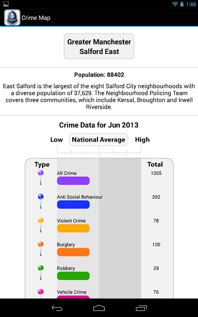 Crime Map England &amp; Wales截图8