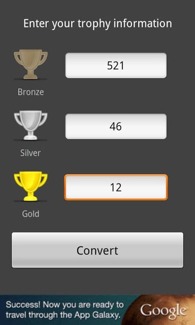 Trophy Converter - Free!截图1