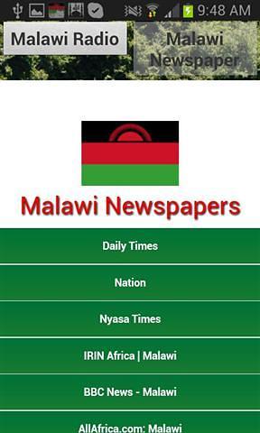 Malawi Radio and Newspaper截图2