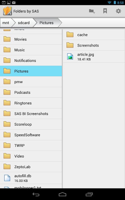 Folders by SAS&reg; Beta截图5