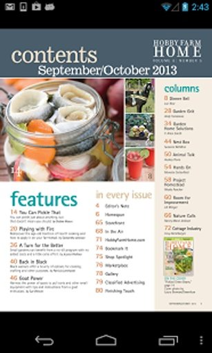 Hobby Farm Home magazine截图5