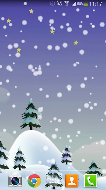 Snowfall HD Live Wallpaper截图10