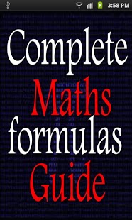 Complete Maths Formulas Guide截图2