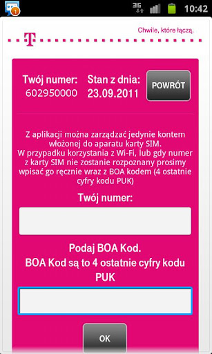 Konto T-Mobile na Kartę截图1