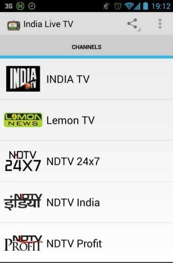 India Live TV截图5