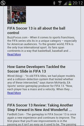 FIFA 13 Fans App截图5